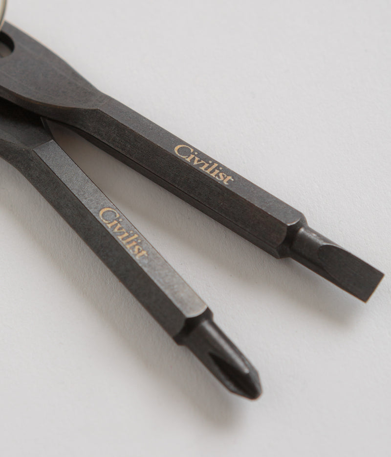 Civilist Tool Keyring in Black