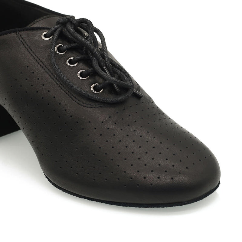 Clarke - Black Goatskin Leather - Suede Sole