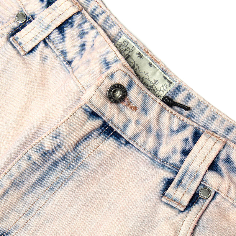 Dime | Classic Baggy Denim Pants Color : Overdyed Pink