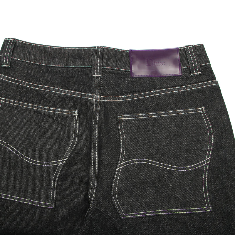 Dime | Classic Baggy Denim Pant Washed Black