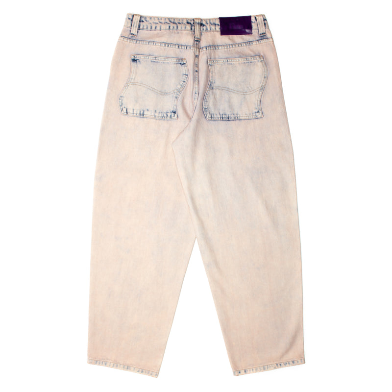 Dime | Classic Baggy Denim Pants Color : Overdyed Pink