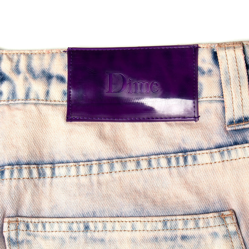 Dime | Classic Baggy Denim Pants Color : Overdyed Pink
