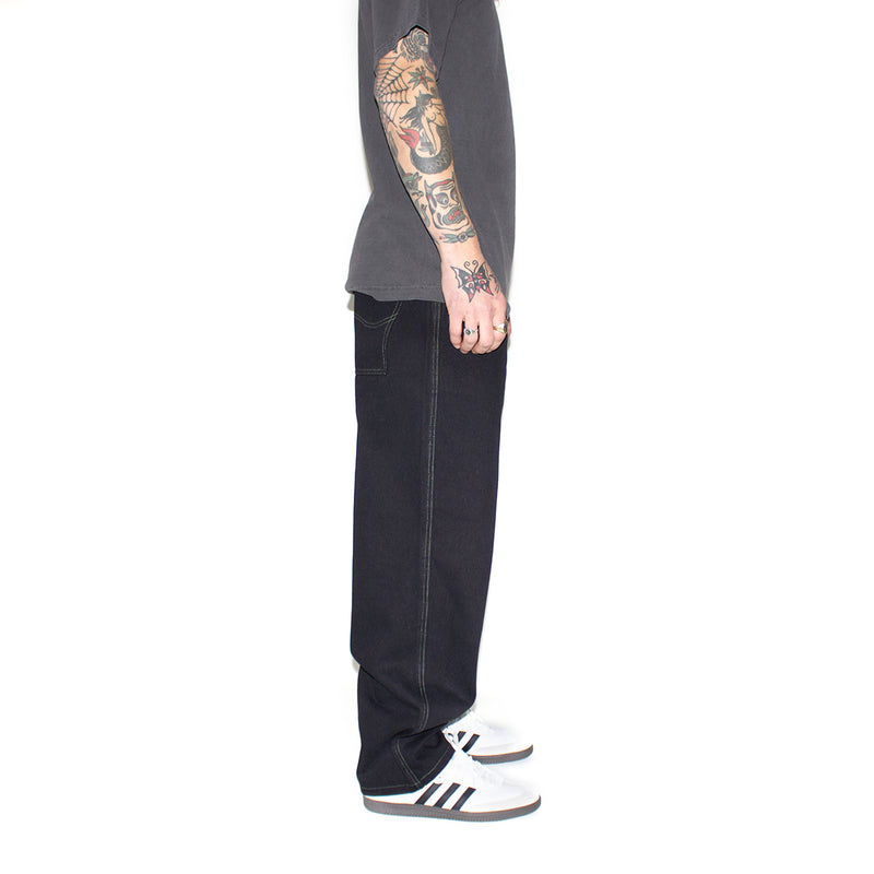 Dime | Classic Baggy Denim Pants Color : Black
