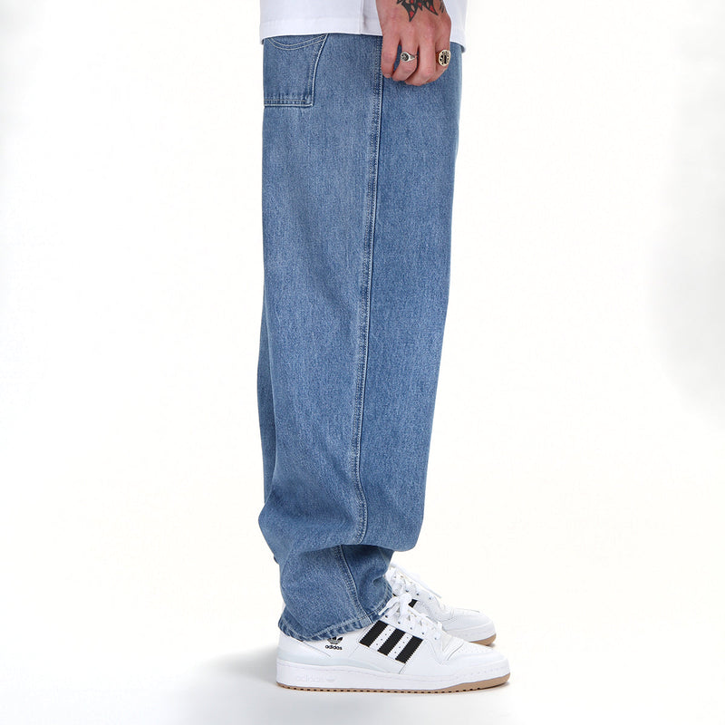 Dime Baggy Denim Pants Blue Washed