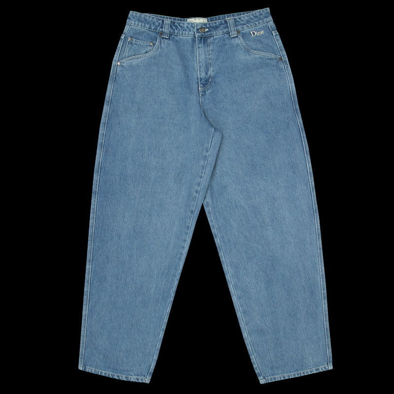 Dime Baggy Denim Pants Blue Washed