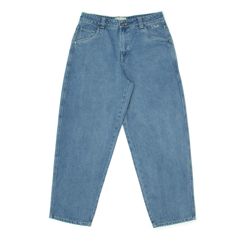 Dime Baggy Denim Pants Blue Washed