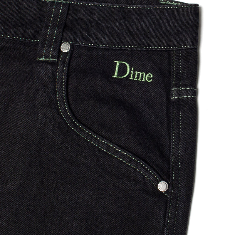 Dime | Classic Baggy Denim Pants Color : Black