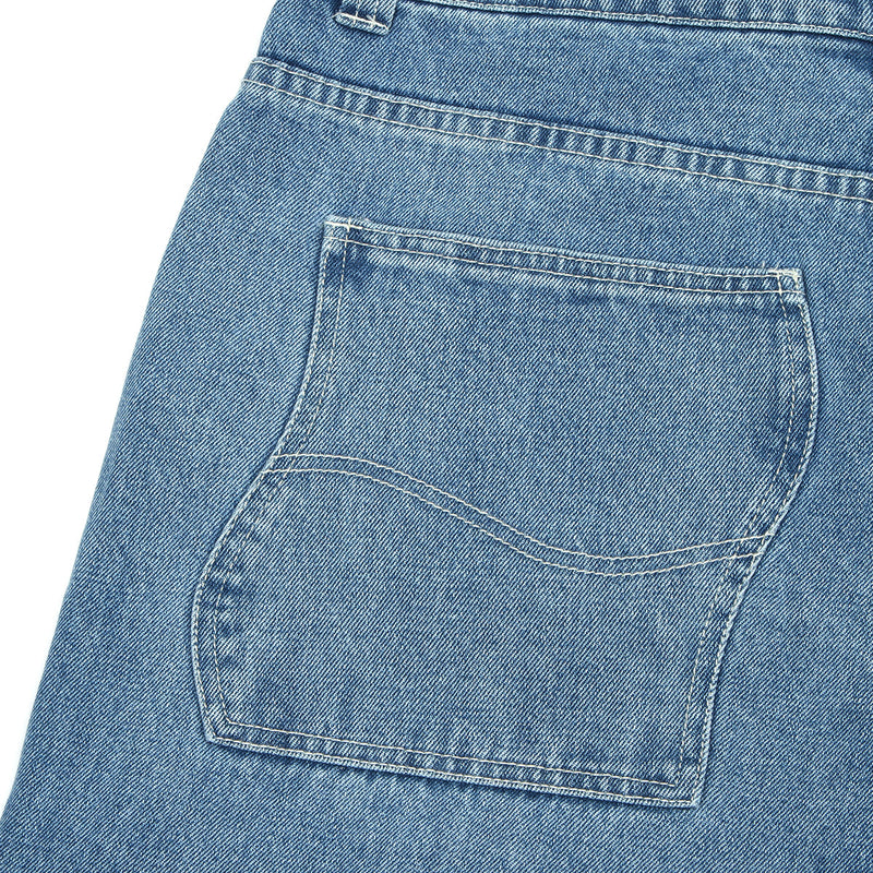 Dime Baggy Denim Pants Blue Washed