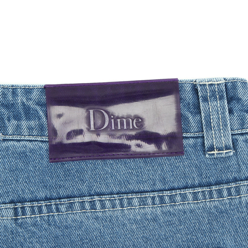 Dime Baggy Denim Pants Blue Washed