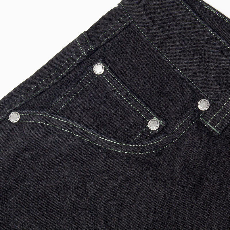 Dime | Classic Baggy Denim Pants Color : Black