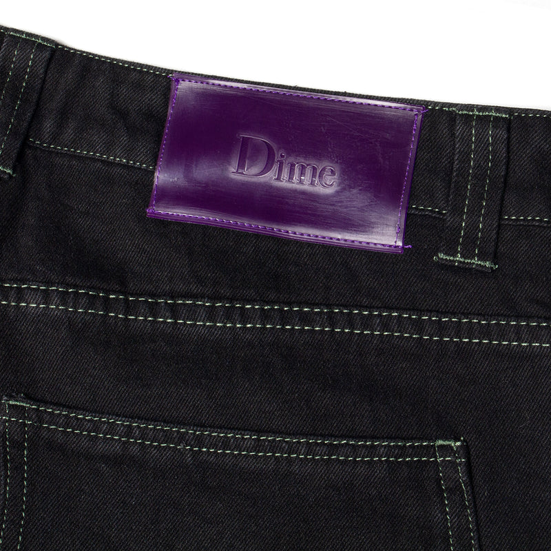 Dime | Classic Baggy Denim Pants Color : Black