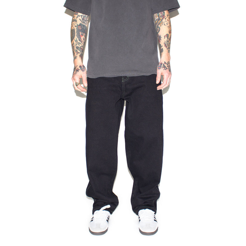 Dime | Classic Baggy Denim Pants Color : Black