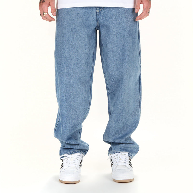 Dime Baggy Denim Pants Blue Washed