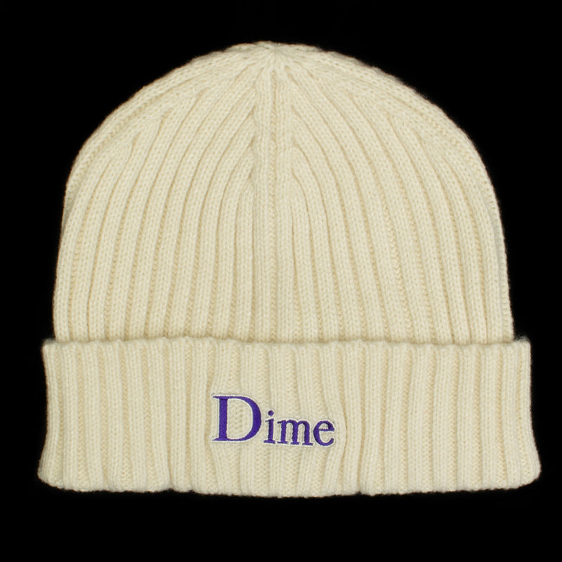 Dime | Classic Fold Beanie Color : Off-White