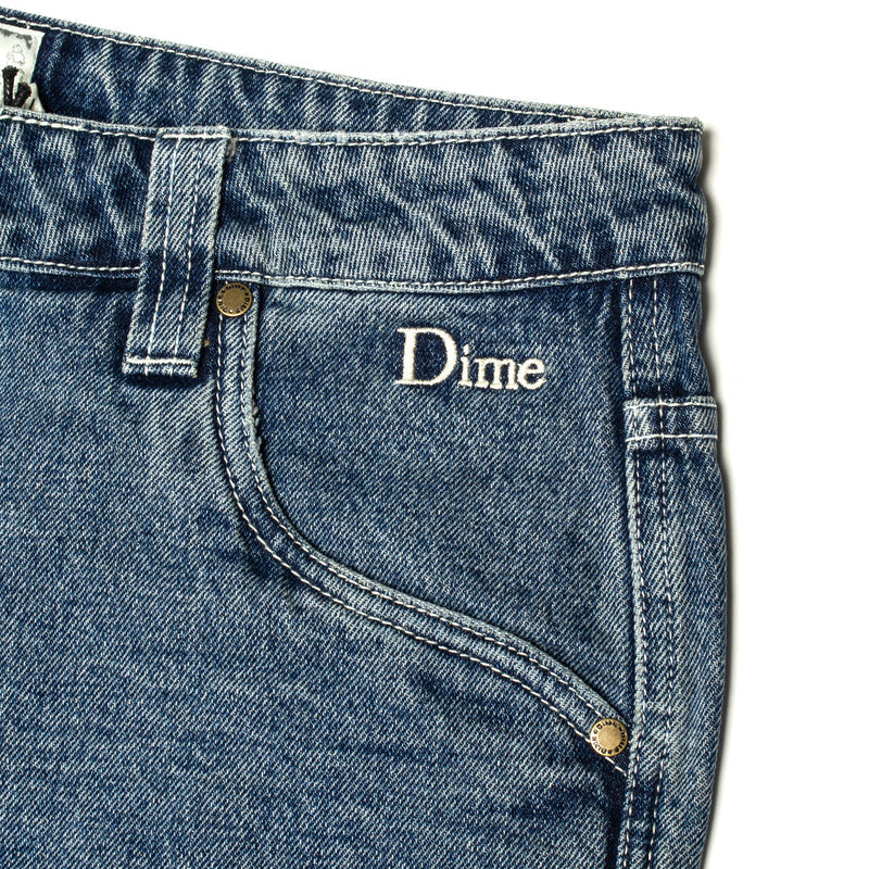 Dime | Classic Relaxed Denim Pants Color : Stone Washed