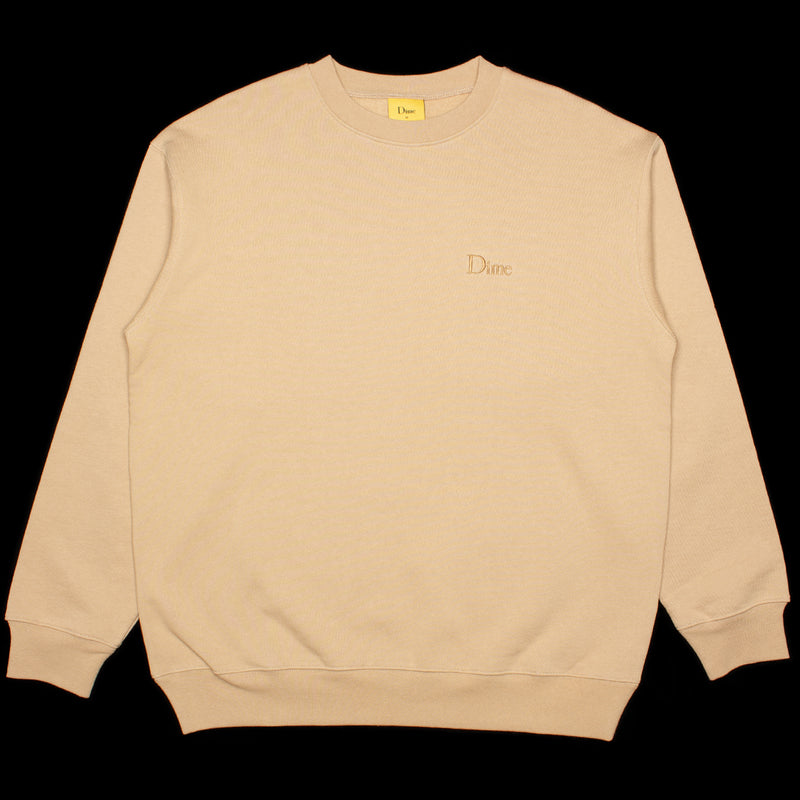 Dime | Classic Small Logo Crewneck Color : Tan