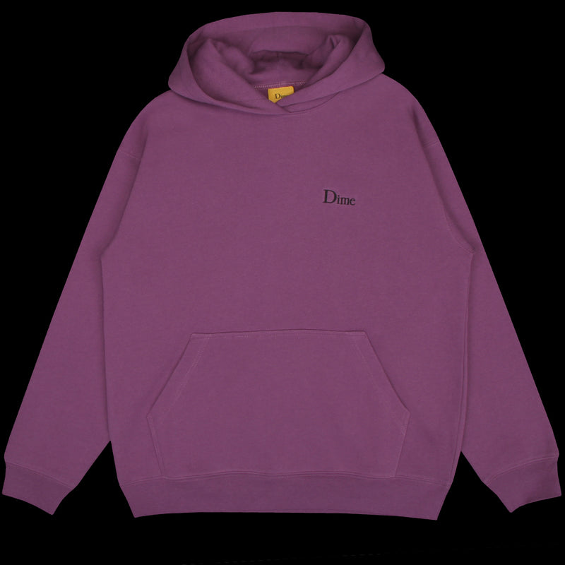 Classic Small Logo Hoodie Violet