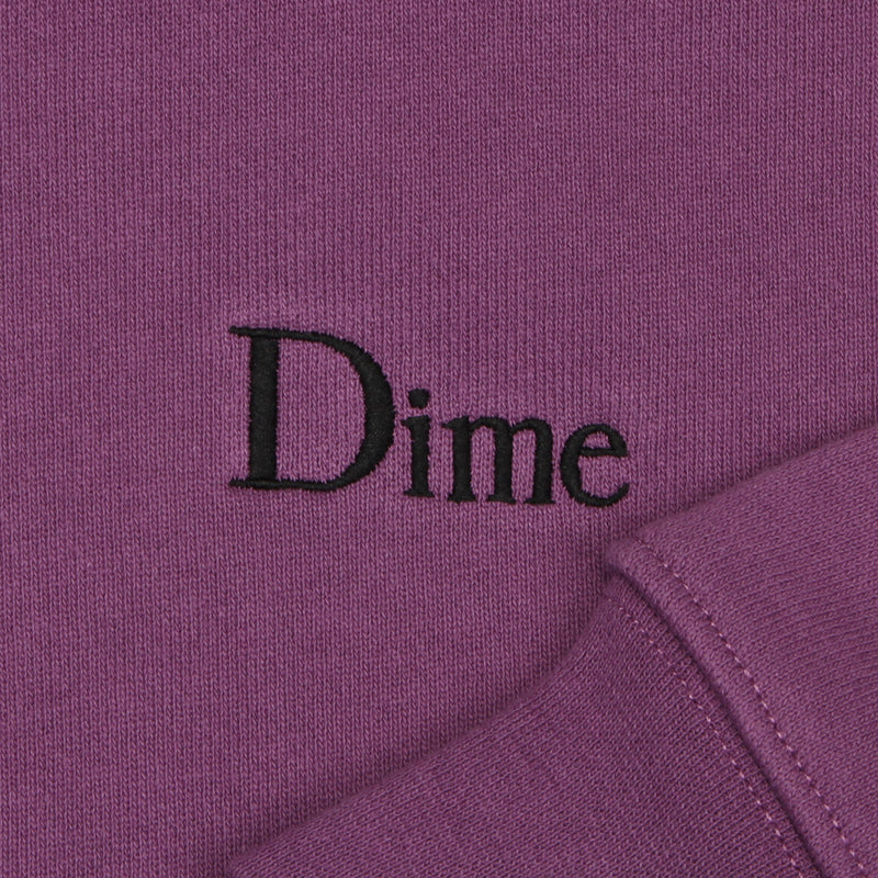 Classic Small Logo Hoodie Violet