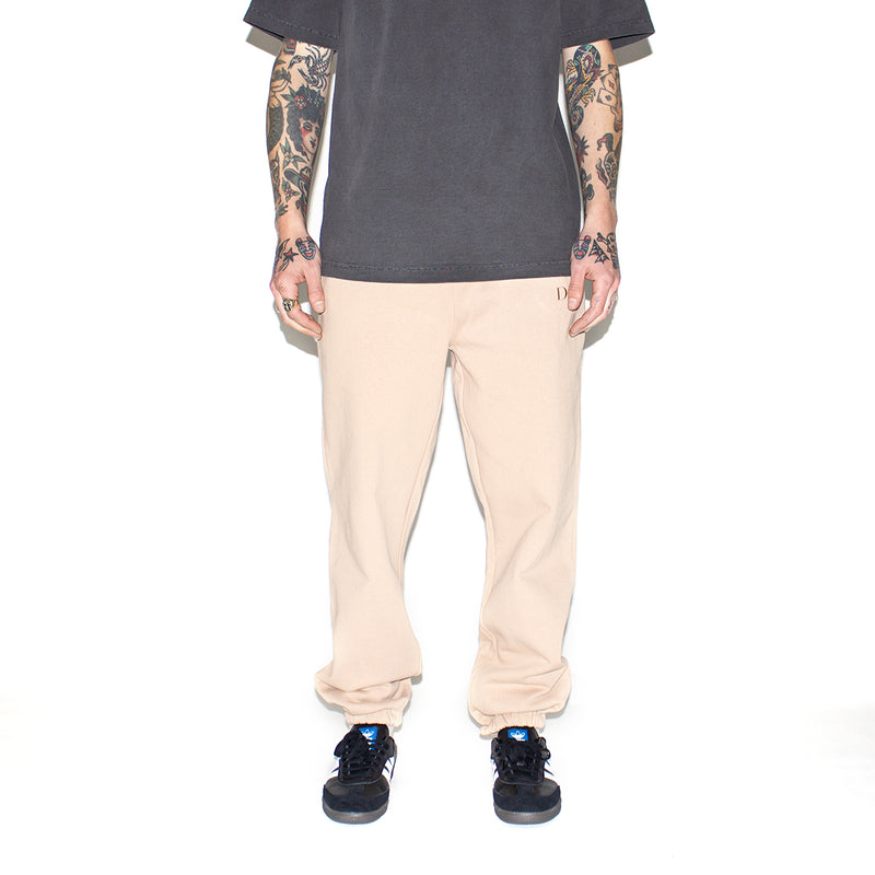 Dime | Classic Small Logo Sweatpants Color : Tan