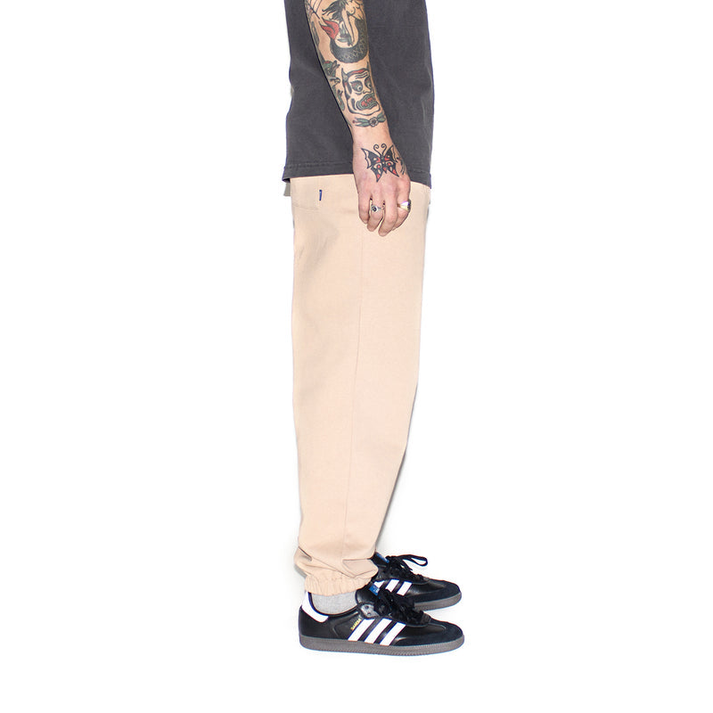 Dime | Classic Small Logo Sweatpants Color : Tan