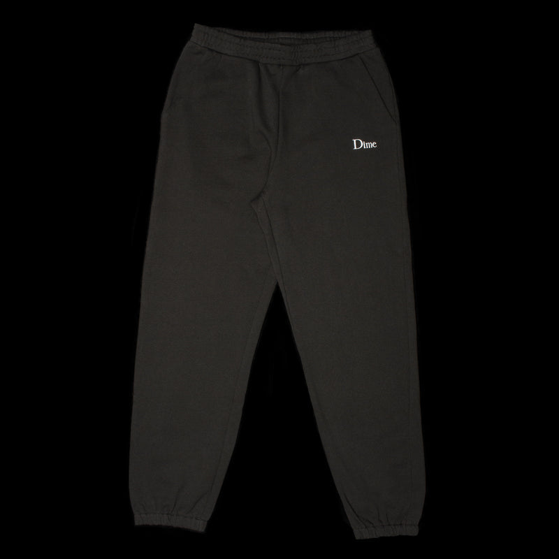 Dime | Classic Small Logo Sweatpants Color : Black