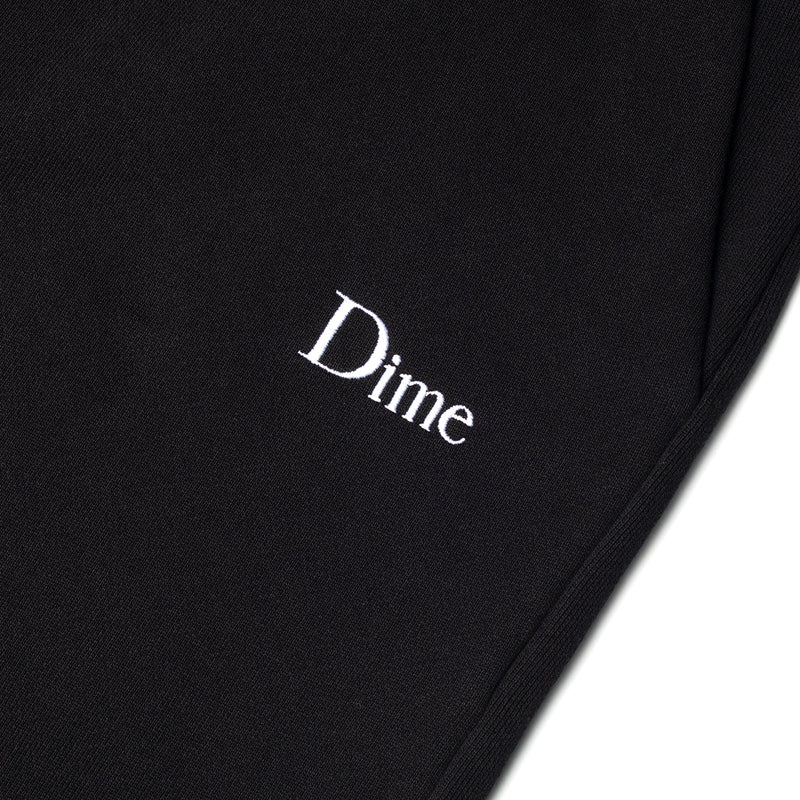 Dime | Classic Small Logo Sweatpants Color : Black