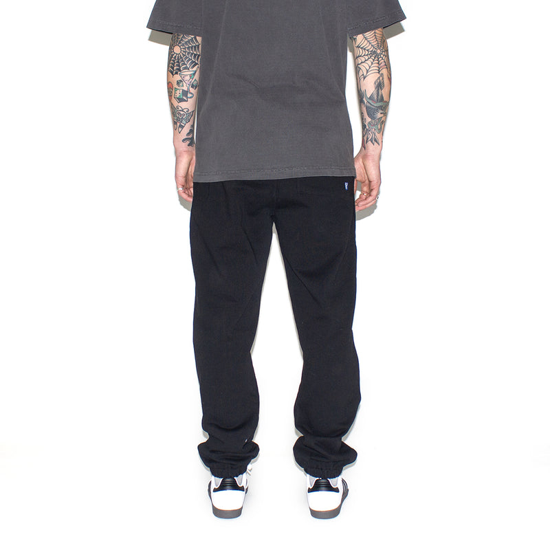 Dime | Classic Small Logo Sweatpants Color : Black