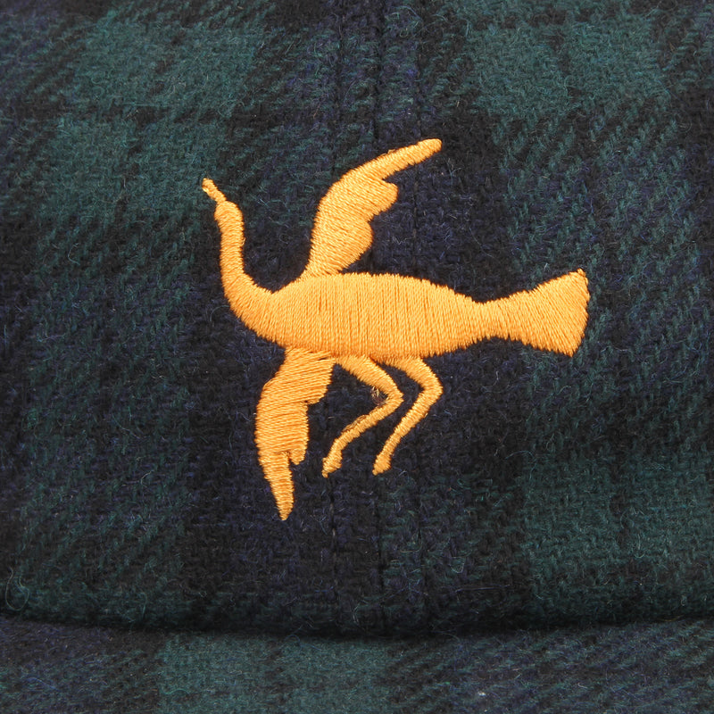 by Parra | Clipped Wings 6 Panel Hat Color : Pine Green