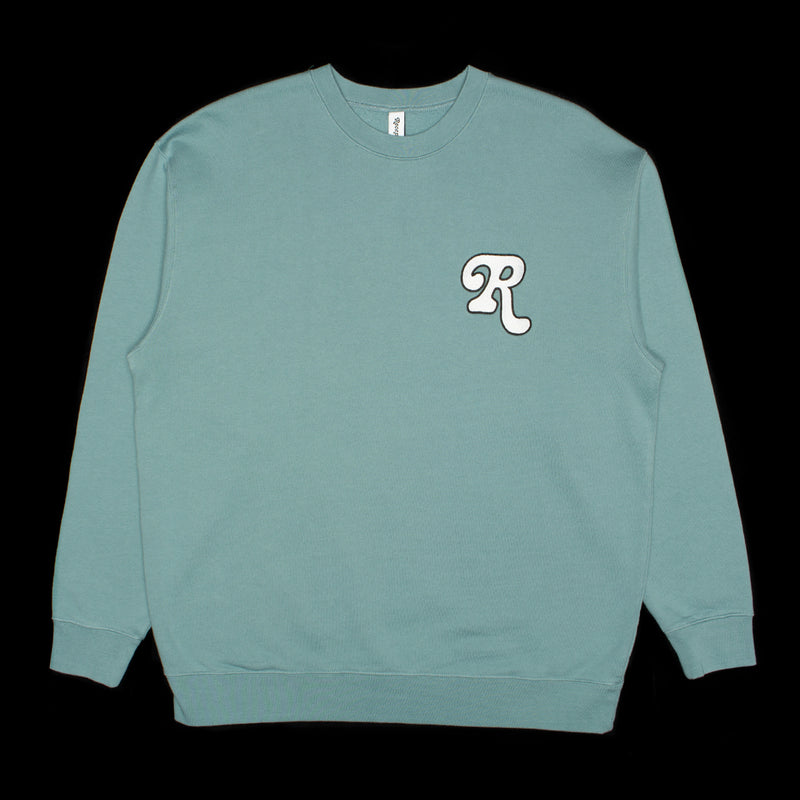 Reception | Club Crewneck Sweatshirt smoke green