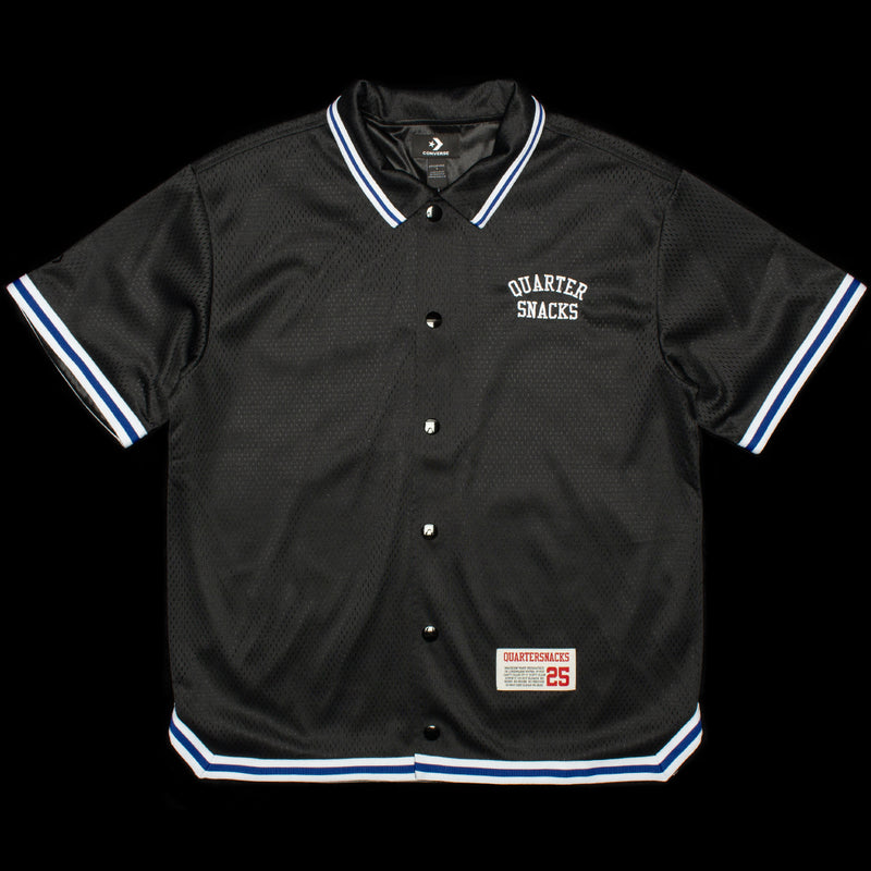 Converse x Quartersnacks | Warm Up Top black