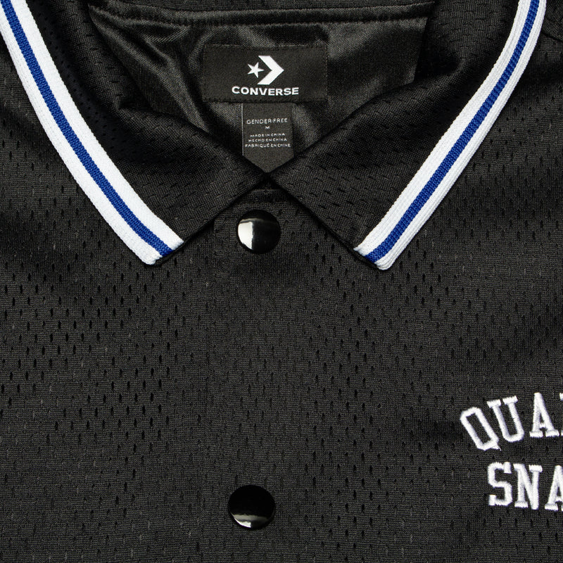 Converse x Quartersnacks | Warm Up Top black