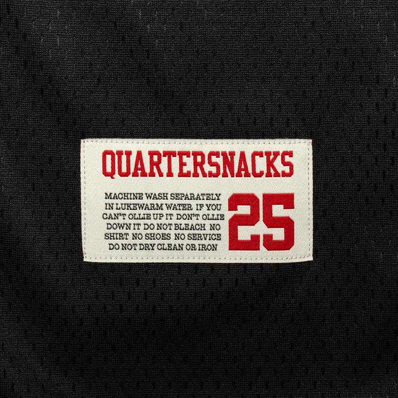 Converse x Quartersnacks | Warm Up Top black