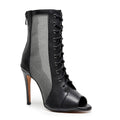 Cora - Black Vegan Leather - Street Sole