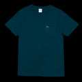 Noah Core Logo Pocket T-Shirt Color : Deep Teal