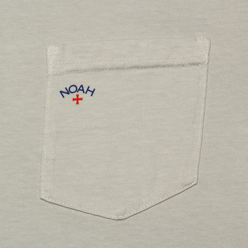 Noah | Core Logo Pocket T-Shirt Color : High Rise