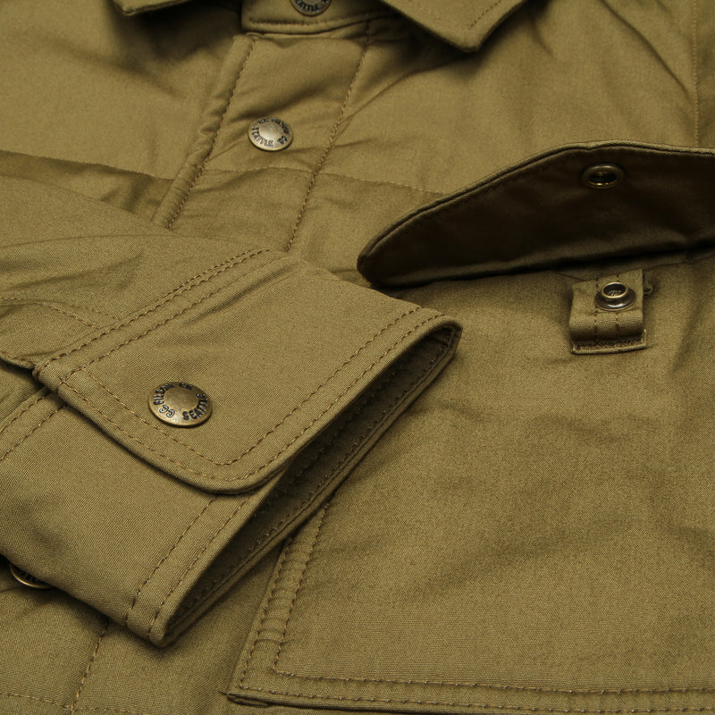 Filson | Cover Cloth Quilted Jac-Shirt Olive Drab