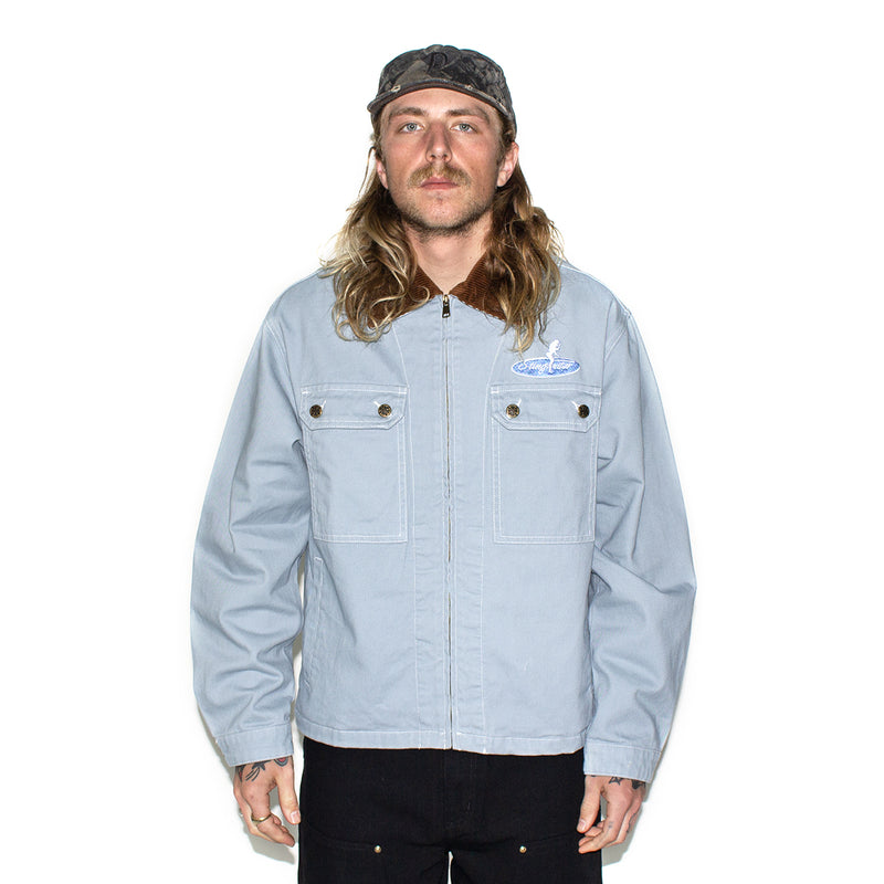 Stingwater | Cow Head Work Jacket Color : Blue