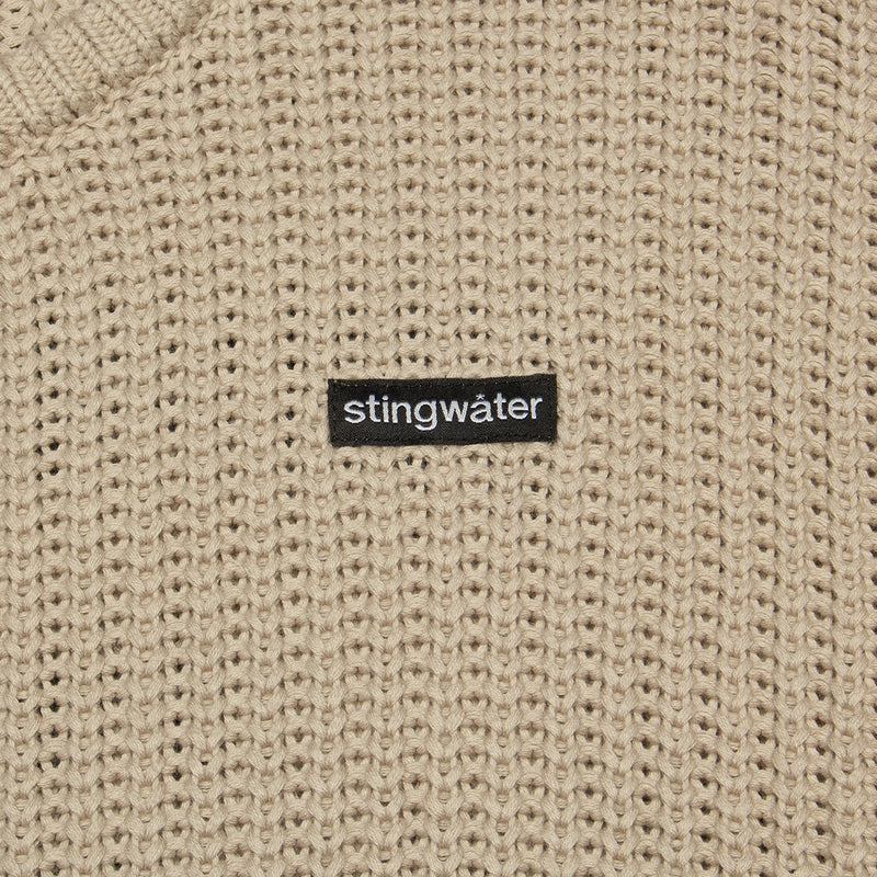 Stingwater | Crisis Ribbed Knit Sweater Color : Khaki