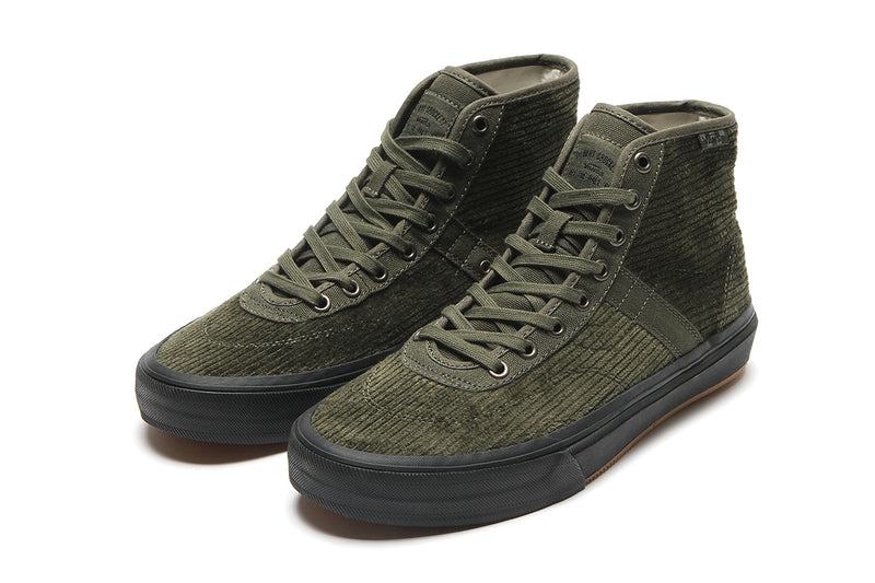 Vans | Crockett High Decon Corduroy Olive / Black