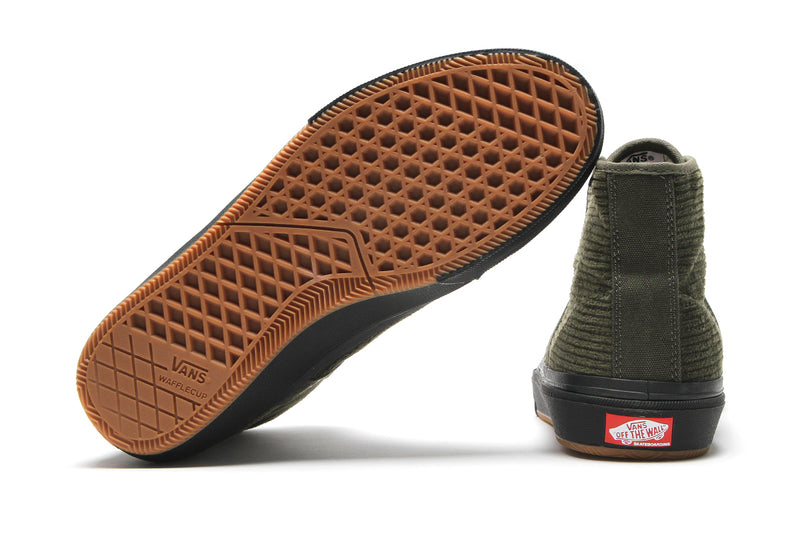 Vans | Crockett High Decon Corduroy Olive / Black