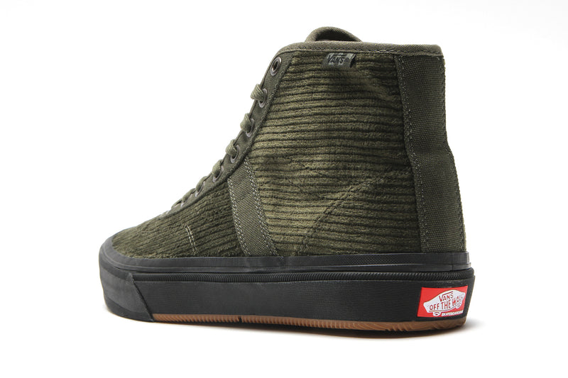 Vans | Crockett High Decon Corduroy Olive / Black