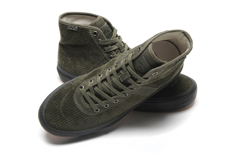 Vans | Crockett High Decon Corduroy Olive / Black
