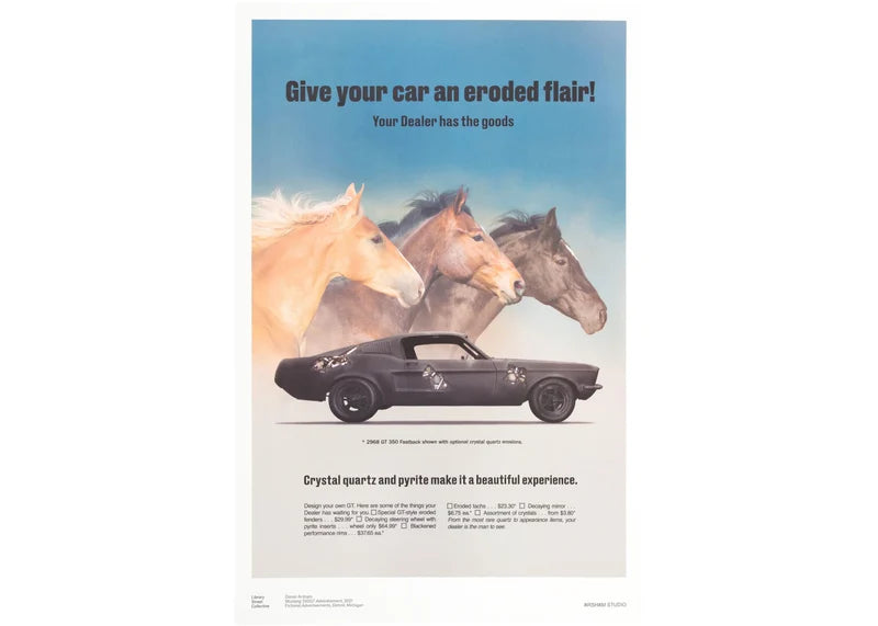 Daniel Arsham Fictional Advertisements Set of 5 Prints (Open Edition)