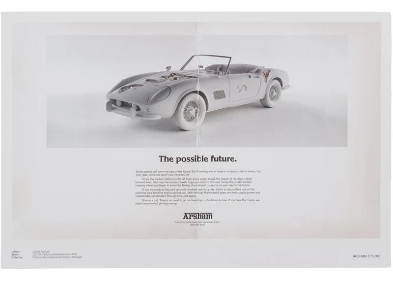 Daniel Arsham Fictional Advertisements Set of 5 Prints (Open Edition)
