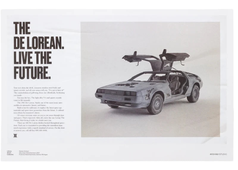 Daniel Arsham Fictional Advertisements Set of 5 Prints (Open Edition)
