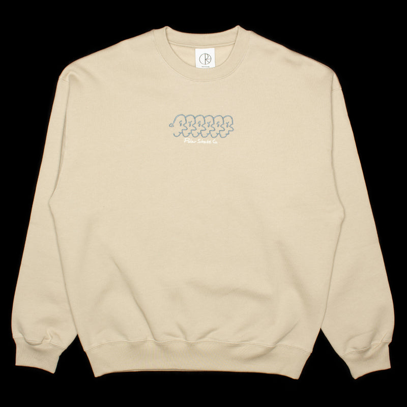 Polar | Dave Faces Crewneck Color : Taupe