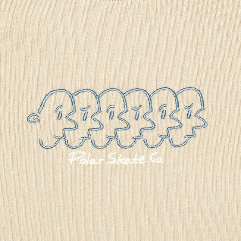 Polar | Dave Faces Crewneck Color : Taupe