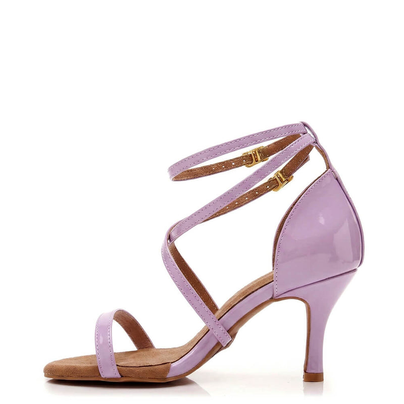 Desmira - Pink Vegan Patent - Street Sole
