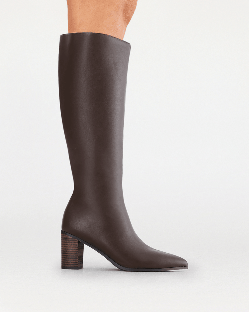 DESTINY EXTENDED CURVE - CHOCOLATE-Boots-Billini-Billini