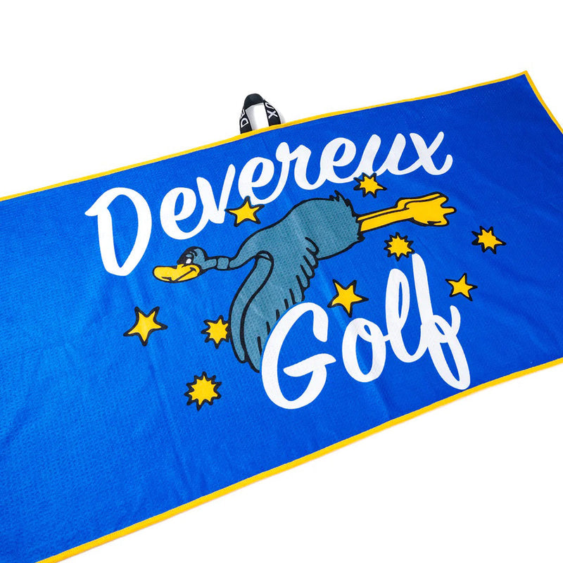 Devereux Birdie Juice Golf Towel - White